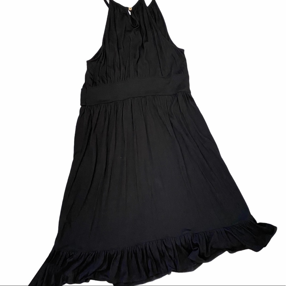 Juicy Couture Black Jersey Sleeveless Midi Dress M - Picture 4 of 12